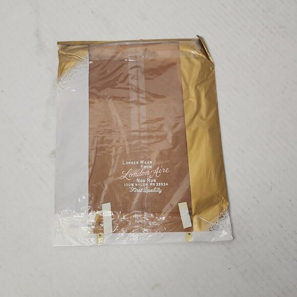 Vintage London-Aire Hosiery Sz 8.5 Seamless 1st No-Run Coronation NOS Prop Lot/6 - Picture 6 of 12